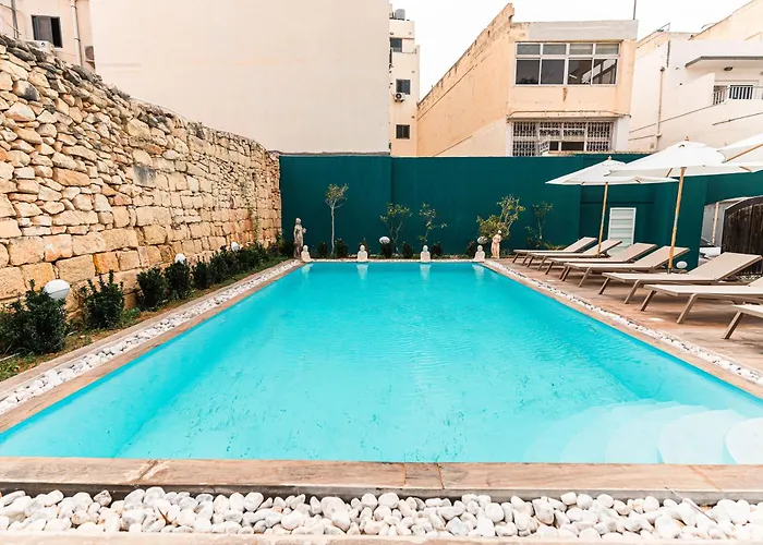 10 At Palazzo Seraphim Boutique Living In St Julians Maison d'hôtes San Ġiljan